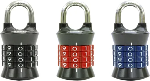 Vista 8 de Master Lock Candado de combinación de palabras, establezca su propia combinación para casilleros de gimnasio y escuela, candado de combinación