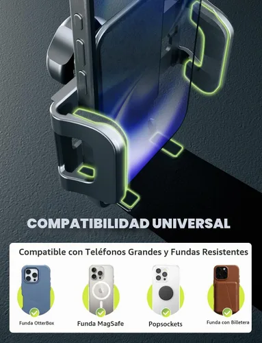 Vista 2 de Bracketron TripGrip - Soporte para teléfono de automóvil, tablero y ventana, brazo ajustable de 360°