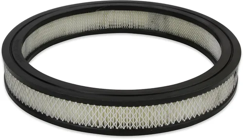 Vista 5 de Mr. Gasket Filtro de aire 1480 - 14 pulgadas de diámetro x 2-1/4 pulgadas de alto - Cromo