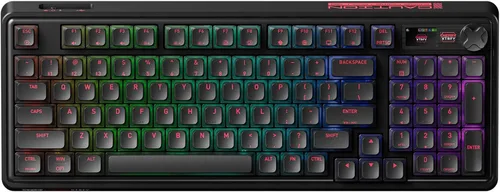 Vista 8 de wegear PIXIU 98 Teclado mecánico para juegos, interruptores rojos Cherry MX2A