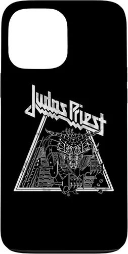 Vista 11 de iPhone 15 Judas Priest - Funda Wireframe Defenders