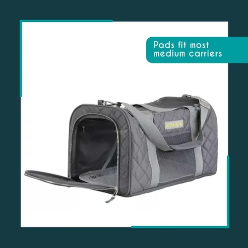 Vista 2 de rocket & rex Almohadillas Premium Lavables para Transportadoras de Mascotas, Reutilizables, Impermeables y Absorbentes, Almohadillas para Perros