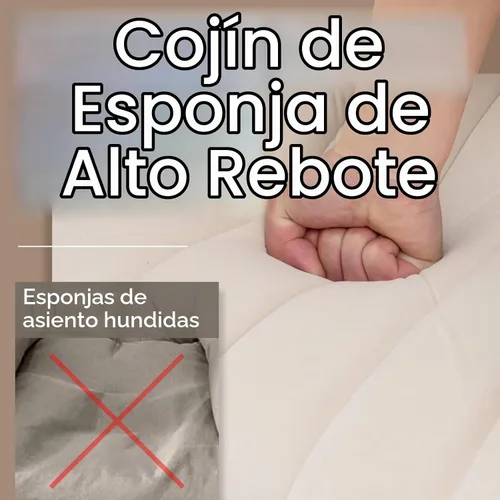 Vista 4 de Silla de Acento Moderna Tapizada para Sala de Estar, Silla con Brazo de Respaldo Alto con Patas de Metal Silla de Lectura Lumbar para Dormitorio