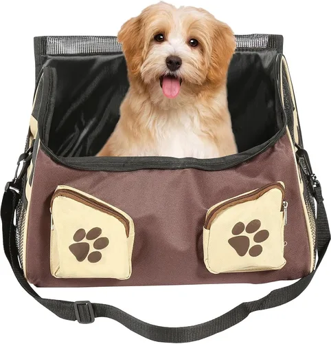 Vista 4 de Etna Pet Store Booster/Carrier/Asiento de coche para gatos y perros
