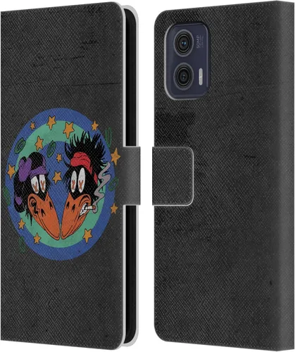Vista 10 de Head Case Designs Officially Licensed The Black Crowes Artwork Graphics Leather Book Wallet Case Cover Compatible with Motorola Moto G73 5G