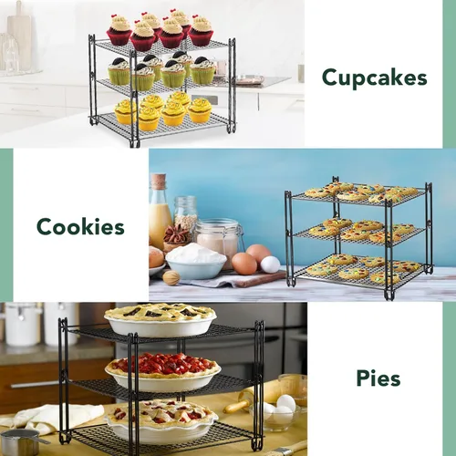 Vista 4 de Betty Crocker Bandeja de enfriamiento 3 niveles.