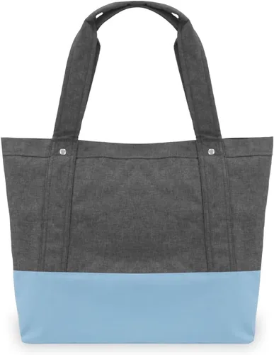 Vista 4 de Everest Elegante bolso de mano para tableta, Carbón vegetal, Elegante bolso de mano para tableta