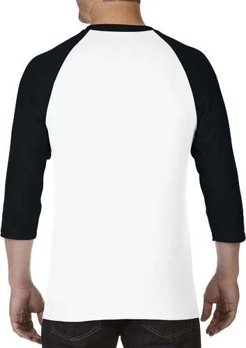 Vista 8 de Gildan Camiseta raglán de algodón pesado 34 para hombre estilo G5700 paquete de 2