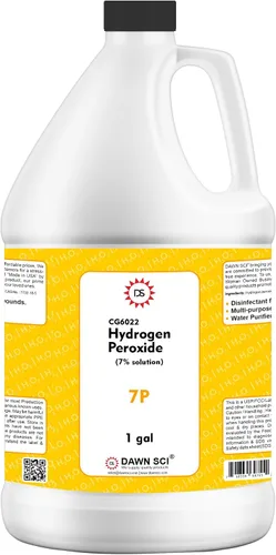 Vista 3 de Peróxido de hidrógeno 7% USP 1 galón, 128.0 onzas líquidas, paquete de 1