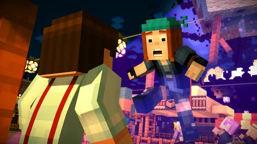 Vista 5 de Minecraft Story Mode Steam download Online Game Code