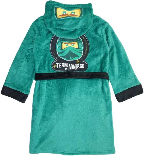 Vista 4 de LEGO Ninjago - Bata de felpa para niños pequeños y grandes