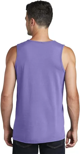 Vista 2 de Port & Company - Camiseta sin mangas teñida con pigmento. PC099TT, Blanco