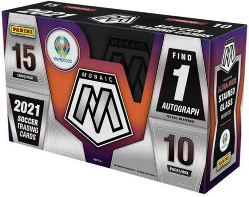Vista 5 de Panini Mosaic UEFA Euro 2020 - Caja HOBBY de fútbol 2021 (10 unidades/bx)