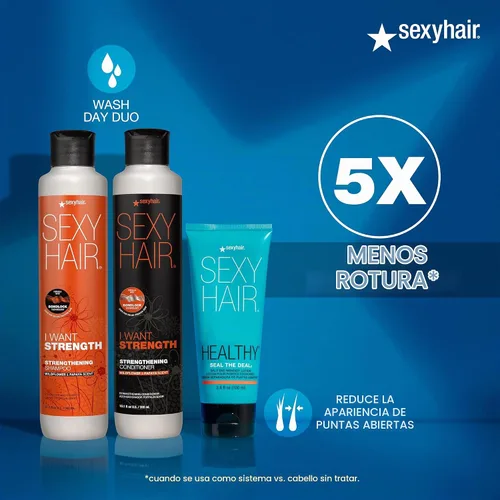 Vista 4 de SexyHair Healthy Seal the Deal Split End Mender Lotion Todo tipo de cabello