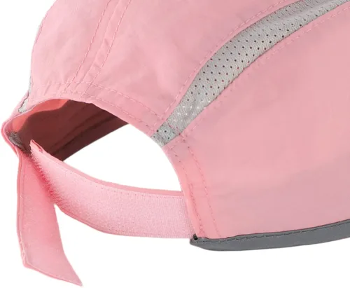 Vista 31 de connectyle plegable malla deportes cap con transpirable con rayas reflectantes Sun Runner Cap