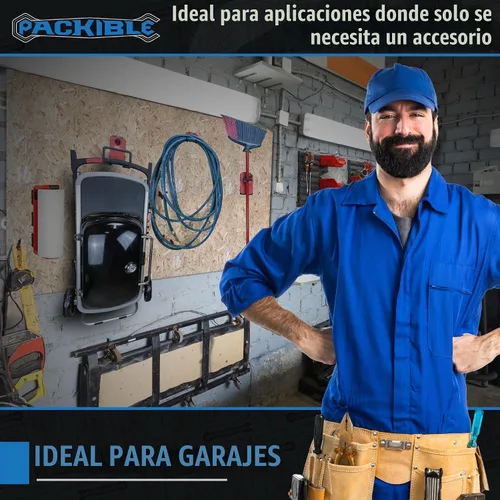 Vista 7 de Soportes de manta para Packout - Clavijas de montaje compatibles con Milwaukee Packout Accesorios de bloqueo de Packout