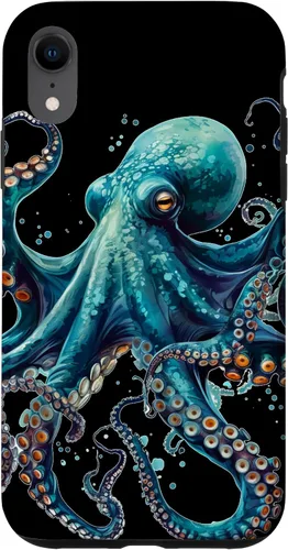 Vista 25 de Cool Blue Octopus Case for iPhone 17