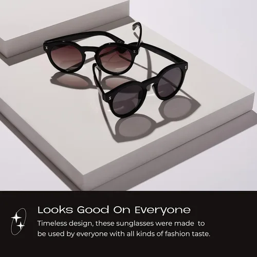 Vista 3 de Readerest Lentes de sol polarizados, protección de luz UV, lentes de sol para mujeres y hombres