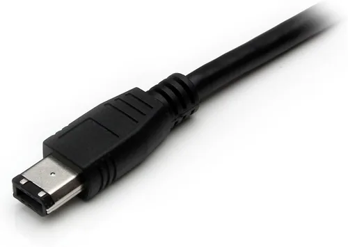 Vista 2 de StarTech.com Cable FireWire IEEE-1394 de 6 pies 6-6 MM - Cable IEEE 1394 - 6 pines FireWire (M) a 6 pines FireWire (M) - 6 pies - 1394_6, gris