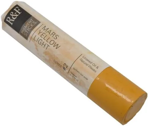 Vista 53 de R&F Handmade Paints - Pigmento profesional al óleo en barra, naranja lizarina, 6.4 fl oz