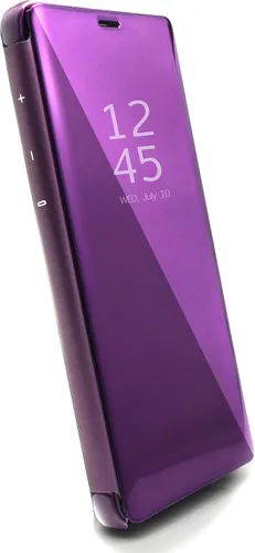 Vista 20 de Funda para Galaxy Note 9 Lujo Clear View Espejo Electroplate Diseño de Maquillaje Flip Wallet 360 Cuerpo Completo Protección de Pantalla Integrada