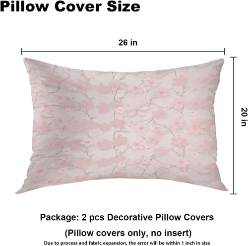 Vista 238 de Batmerry Autumn Pumpkin Templeton Throw Pillow Covers, Green Leaves Paths Forests Decorative Pillow Covers Digital Printing Blended for Couch Sofa