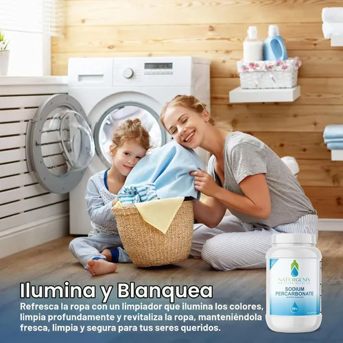 Vista 6 de Polvo de percarbonato de sodio 99% de pureza – blanqueador de oxígeno, limpiador de liberación de peróxido de hidrógeno para lavandería