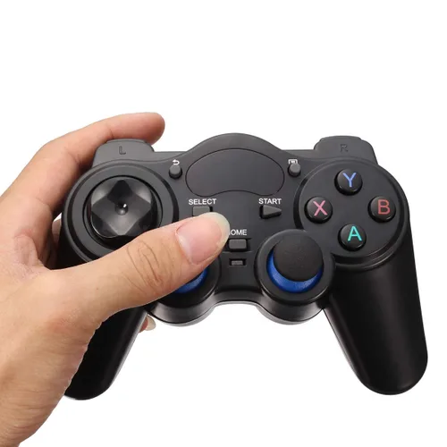 Vista 2 de USB Wireless Gaming Controller Gamepad for PCLaptop Computer(Windows XP7810) & PS3 & Android & Steam (Black)