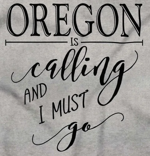 Vista 2 de Brisco Brands Oregon is Calling and I Must Go - Sudadera con capucha para mujer y hombre