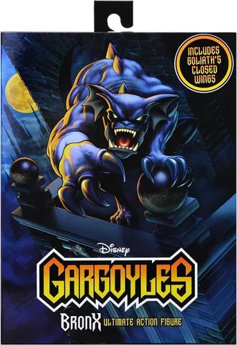 Vista 3 de NECA - Figura de acción definitiva de Gargoyles Bronx a escala de 7 pulgadas