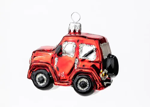 Vista 26 de Adorno de Navidad de ángel mini de vidrio soplado hecho a mano de Polish Gallery