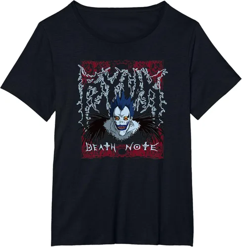 Vista 8 de Death Note Camiseta Ryuk Heavy Metal, Negro, S
