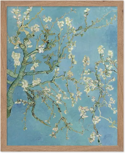 Vista 56 de Poster Master Póster clásico de Van Gogh, impresión impresionista vintage, regalo para artista, pintor, autorretrato, sombrero de paja, dibujo