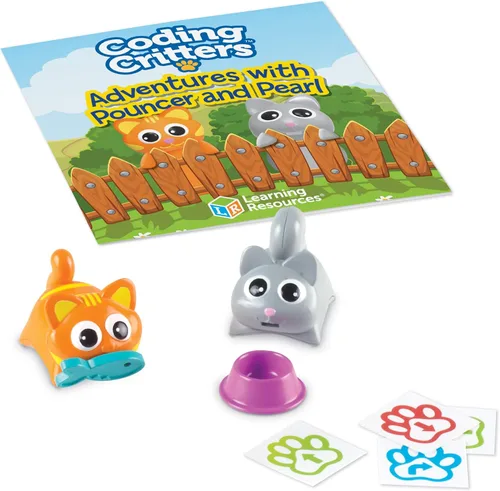 Vista 7 de Learning Resources Coding Critters Pair a Pets Bunnies Fluffy & Buffy