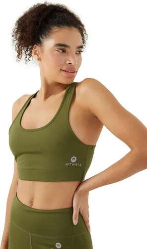 Vista 4 de ACTIVERA Workout Womens Sports Bras Padded Racerback, High Impact Sport Bra Fitness, Yoga, Pilates, Running Crop Tank Top