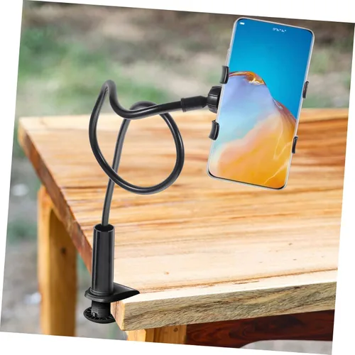 Vista 6 de Soporte para teléfono con clip, soporte para computadora portátil, multifuncional, ajustable, para teléfono celular, soporte para computadora