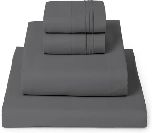 Vista 36 de Mellanni Juego de sábanas Twin XL - Juego de ropa de cama de 4 piezas de la colección icónica, (incluyendo 2 fundas de almohada), bolsillo profundo
