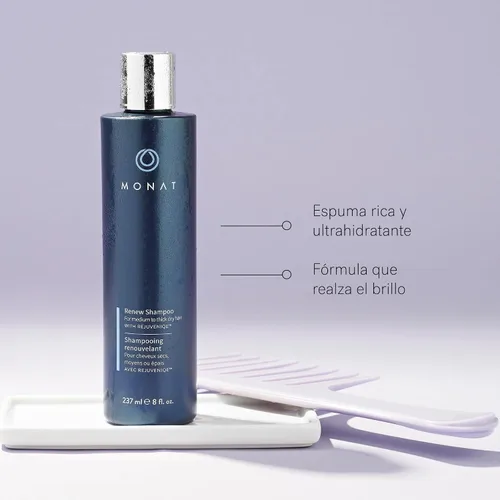 Vista 3 de Monat Champú renovador para la pérdida y equilibrio del cabello