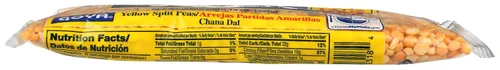 Vista 3 de Goya Bolsa de guisantes divididos amarillos 14 OZ