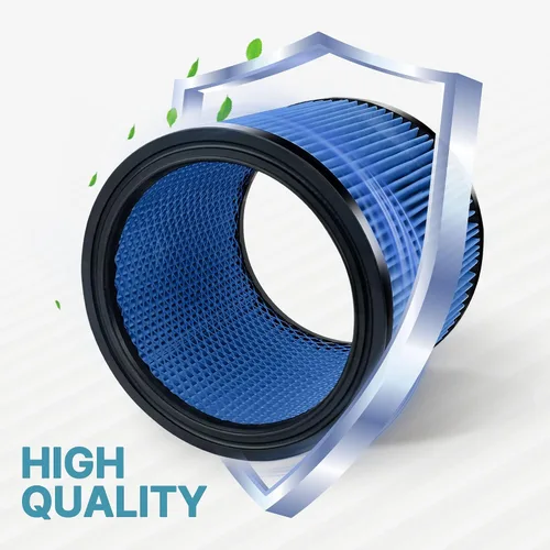 Vista 8 de Shop-Vac 9035033 Filtro de cartucho de nanofibra, se adapta a aspiradoras húmedas/secas de la marca Shop-Vac de 5 galones o más, reutilizable, 1