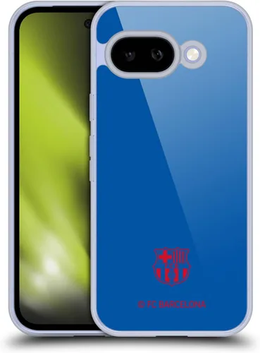 Vista 86 de Head Case Designs Funda de gel con licencia oficial del FC Barcelona Barca Crest Patterns [protección de grado militar] compatible con Google Pixel 3