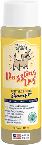 Vista 20 de Bobbi Panter Moisture & Shine - Champú para perros con aceite de argán, manzanilla y menta, fórmula natural nutritiva profunda para un pelaje suave