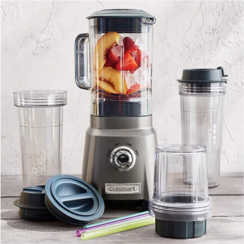 Vista 3 de Cuisinart Hurricane Máquina compacta para hacer jugo., talla única , Gris plomizo
