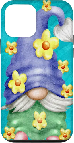 Vista 16 de Floral Spring Gnome for Garden Mom and Summer Cute Flower Case for iPhone 17