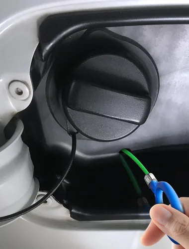 Vista 7 de EVOULTES Herramienta de limpieza de drenaje de techo corredizo automático, cepillo de drenaje flexible de 78 pulgadas, limpiador de tuberías largas