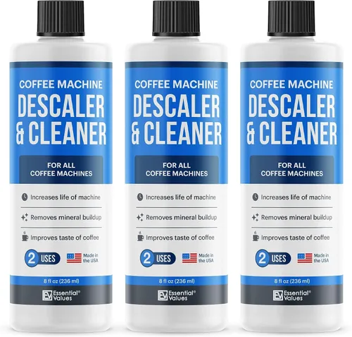 Vista 13 de Essential Values solución descalcificadora para máquinas Keurig, Delonghi, Saeco, Gaggia, Nespresso y todas las de uso único, de café y espresso