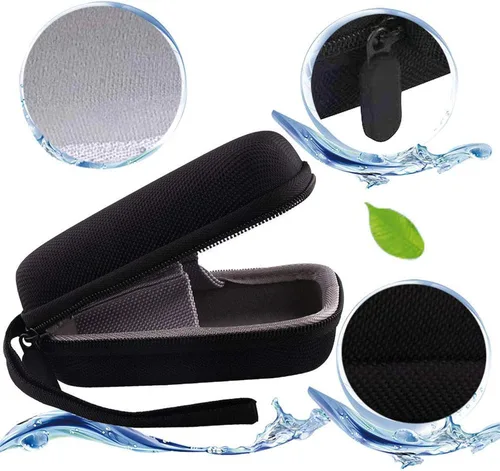 Vista 3 de Estuche rígido de transporte para cámara digital Canon PowerShot G7X Mark III/G7X Mark II/G7 X, compatible con cable USB y baterías adicionales Negro