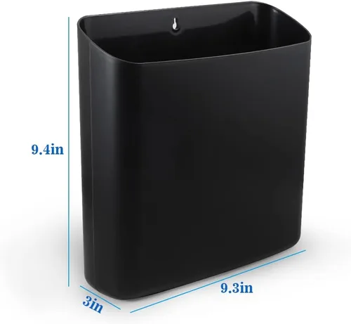 Vista 2 de Picowe Almacenamiento magnético para lavandería, contenedor grande para pelusas para lavandería, contenedor de basura que ahorra espacio para colgar