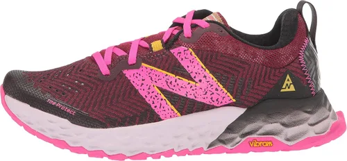 Vista 8 de New Balance Fresh Foam Hierro V6 Tenis de correr para mujer, GranateRosa Glo