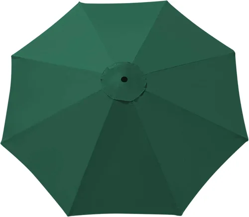 Vista 9 de BenefitUSA Cubierta de toldo de repuesto para sombrilla de patio voladizo de 10 pies (beige)